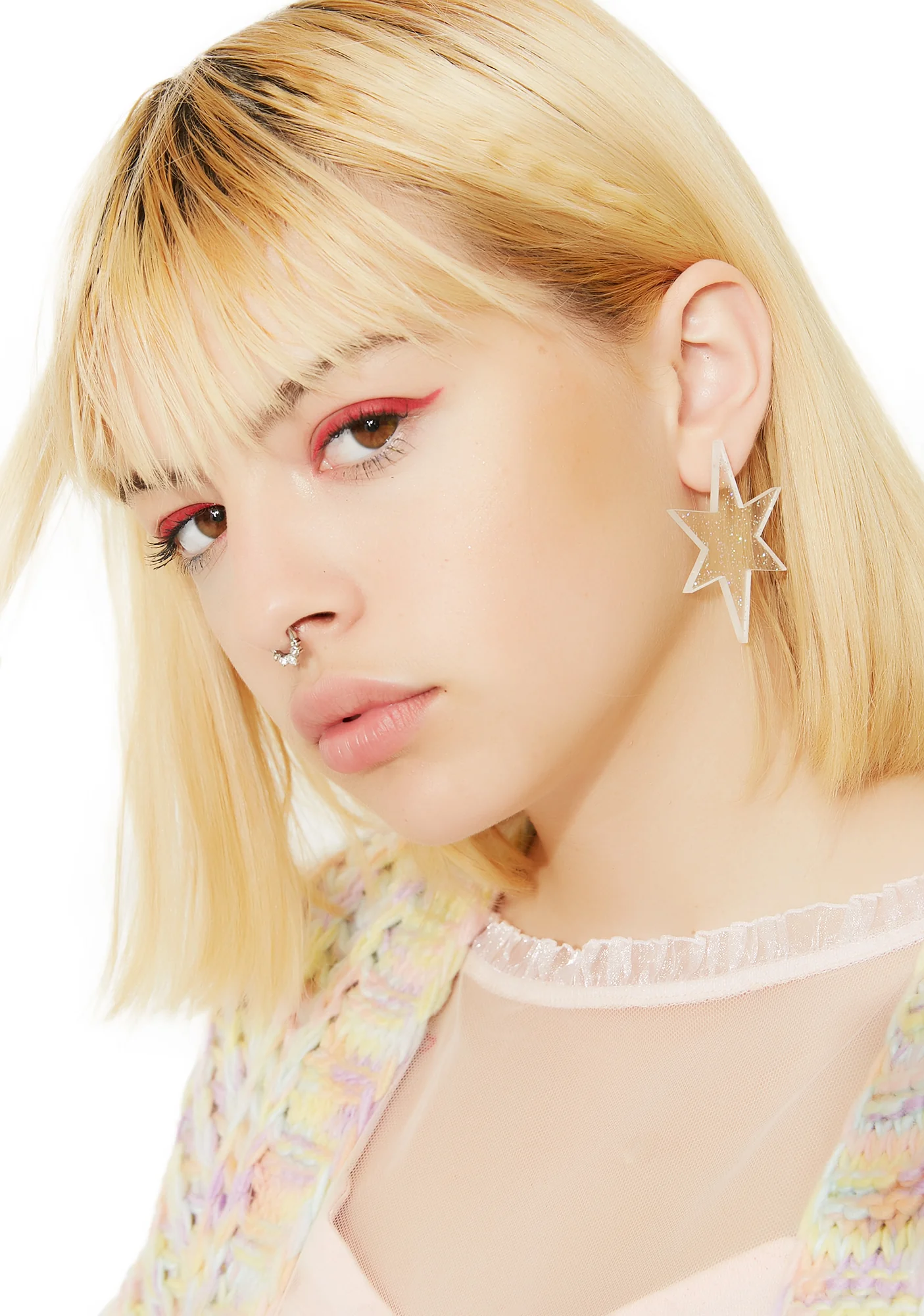 Stellar Power Star Earrings