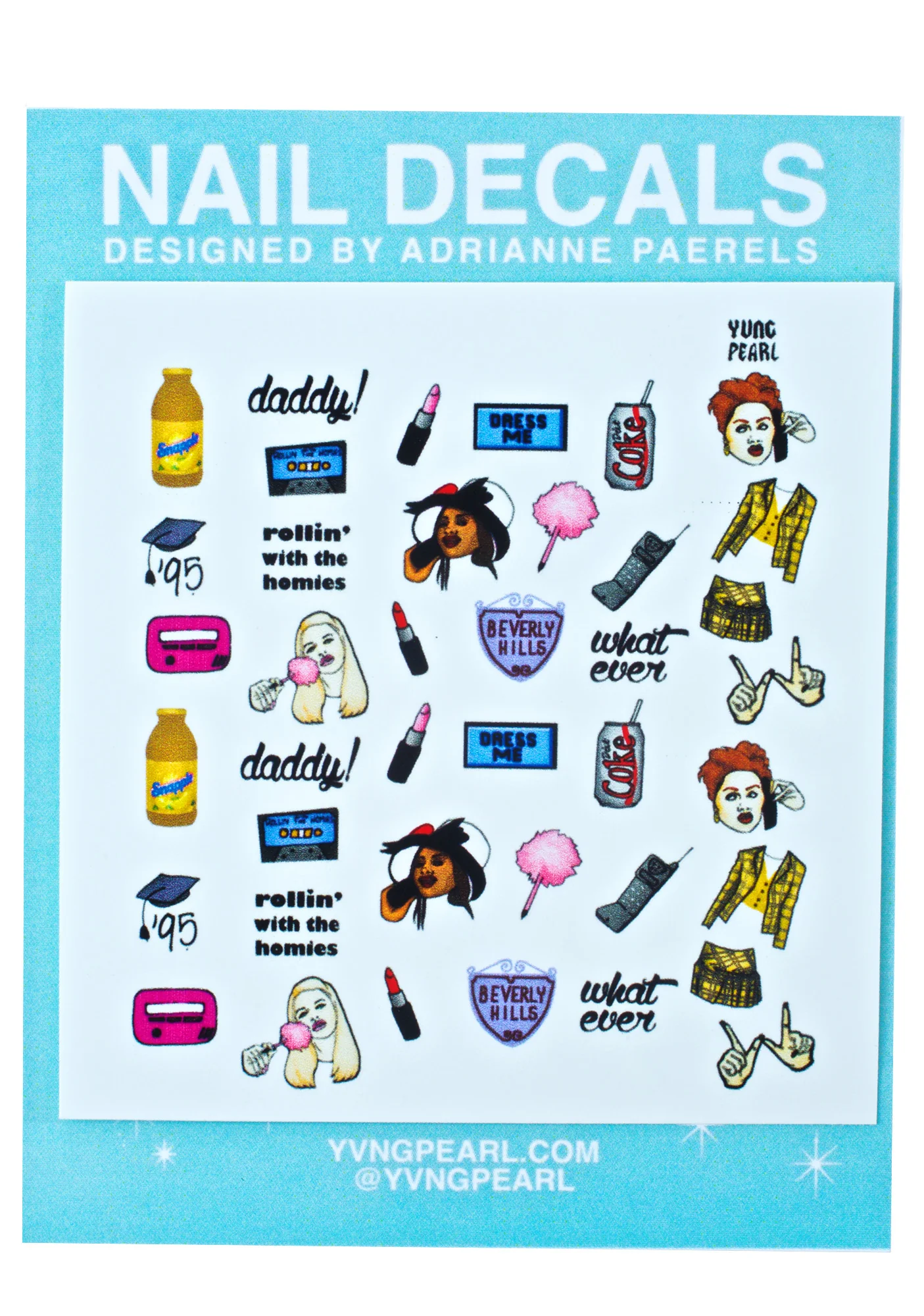 Ugh As If Nail Decals - Image 2